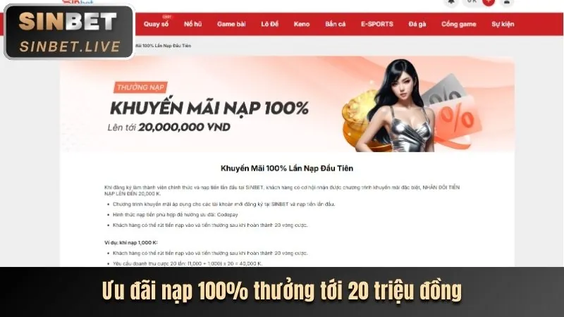 Thưởng nạp lại hàng ngày shbet là gì